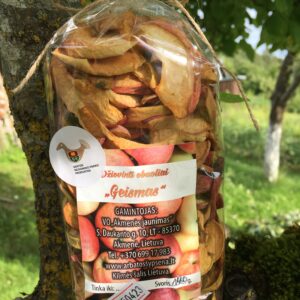 Džiovinti obuoliai "Geismas"